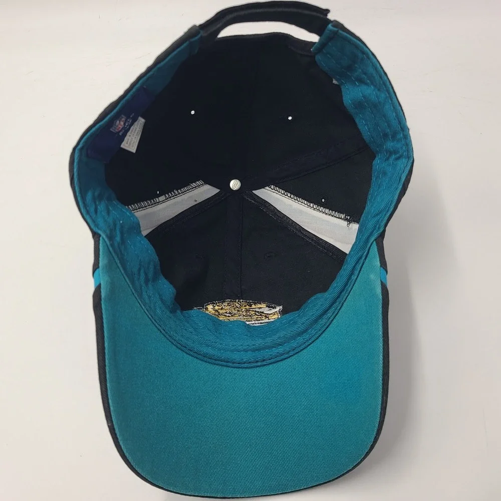 Jacksonville Jaguars Hat Adjustable Reebok Black Blue NFL‎ Football Casual Men